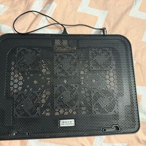 Black Laptop Cooling Pad